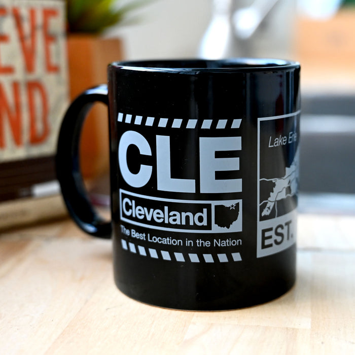 CLE Airport Code Coffee Mug – 11 oz