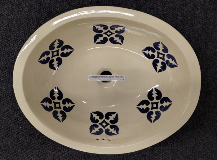 CLEARANCE - Traditional Mexican Sink-Leon - LARGE OVAL