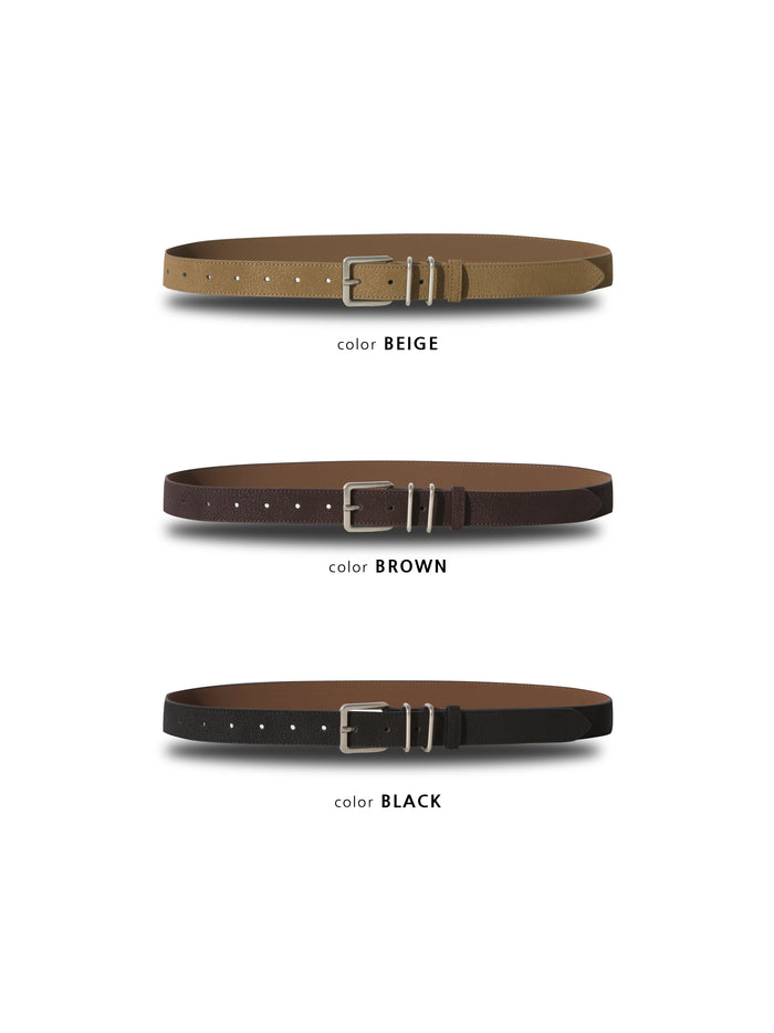 Coupe Leather Belt