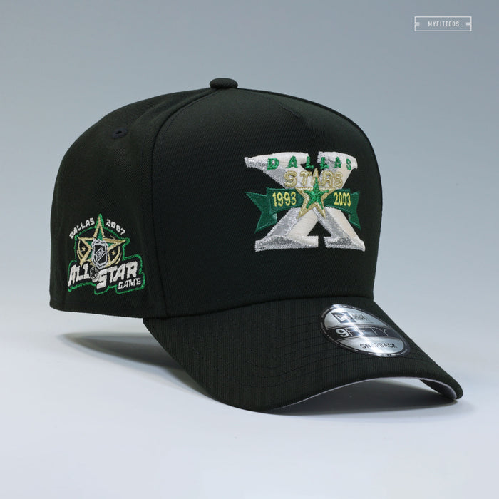 DALLAS STARS TENTH ANNIVERSARY 2007 ASG DEGENERATION X INSPIRED NEW ERA 9FIFTY A-FRAME SNAPBACK