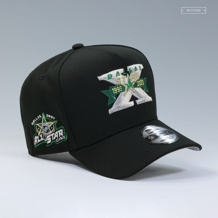 DALLAS STARS TENTH ANNIVERSARY 2007 ASG DEGENERATION X INSPIRED NEW ERA 9FIFTY A-FRAME SNAPBACK