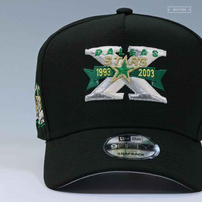 DALLAS STARS TENTH ANNIVERSARY 2007 ASG DEGENERATION X INSPIRED NEW ERA 9FIFTY A-FRAME SNAPBACK