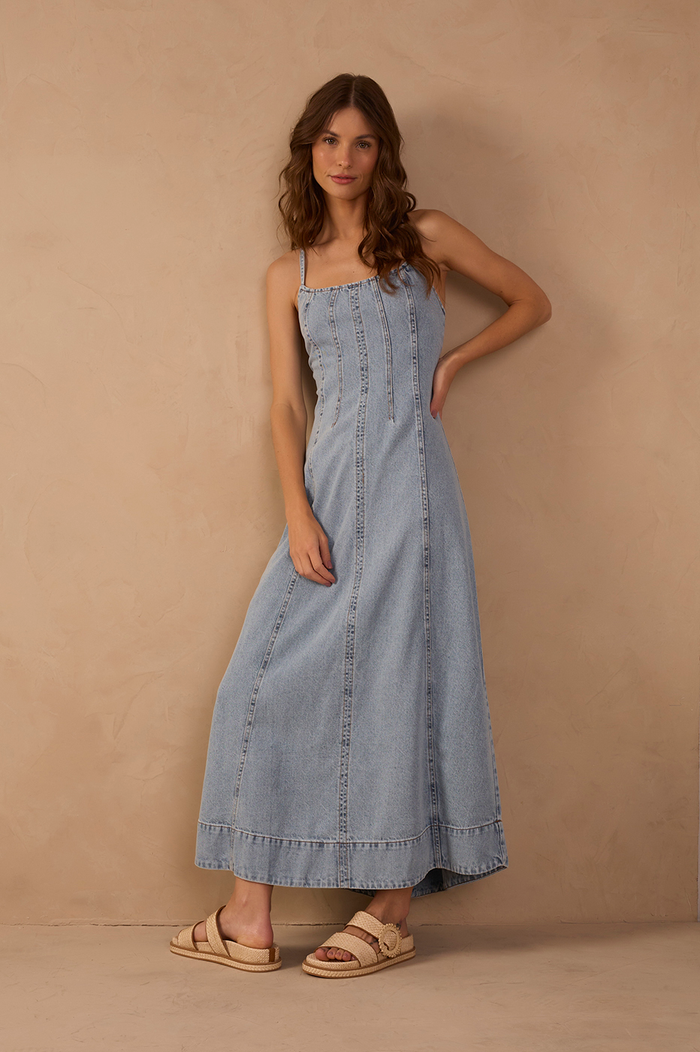 Vestido Jeans Recortes_1
