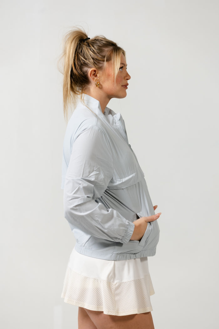 Drive Womens Jacket Light Grey