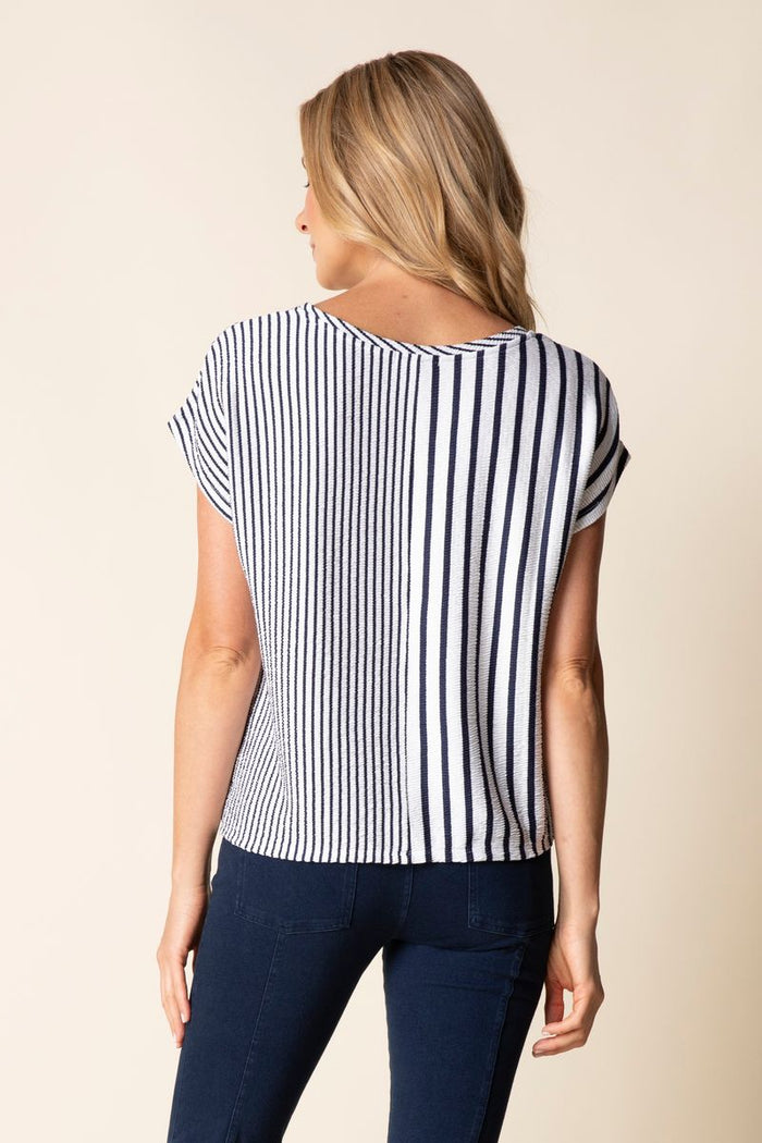 Earn Your Stripes Fine Line Tee - 22403
