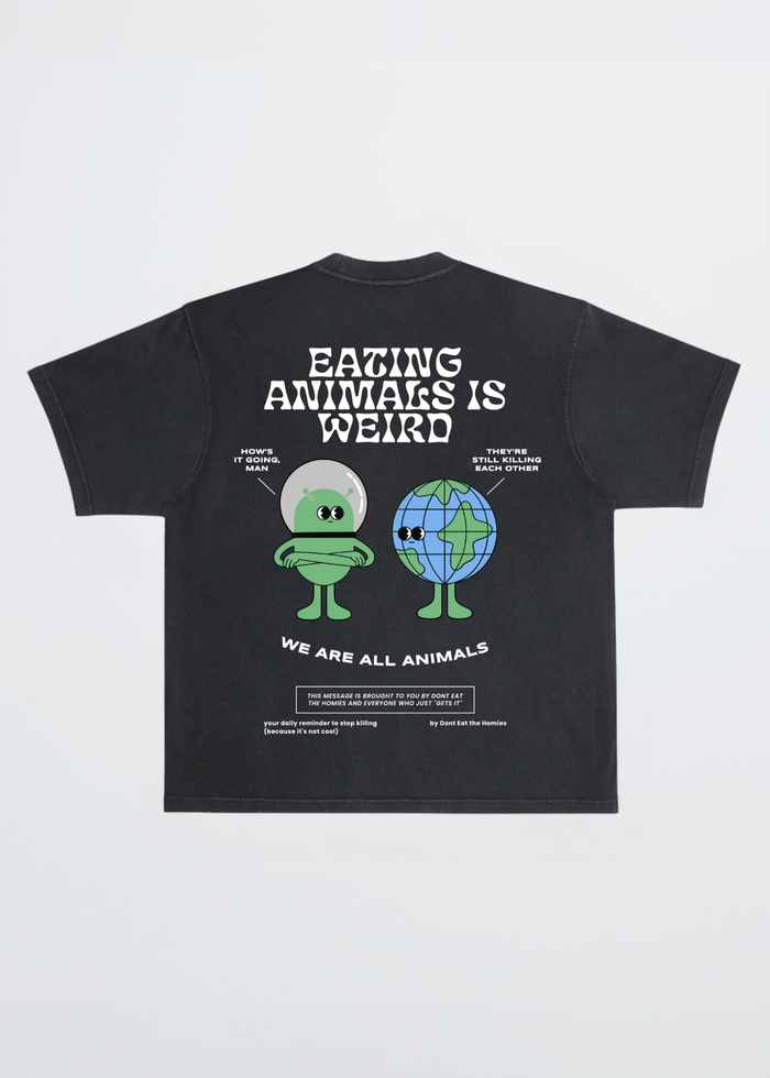 EATING ANIMALS IS WEIRD