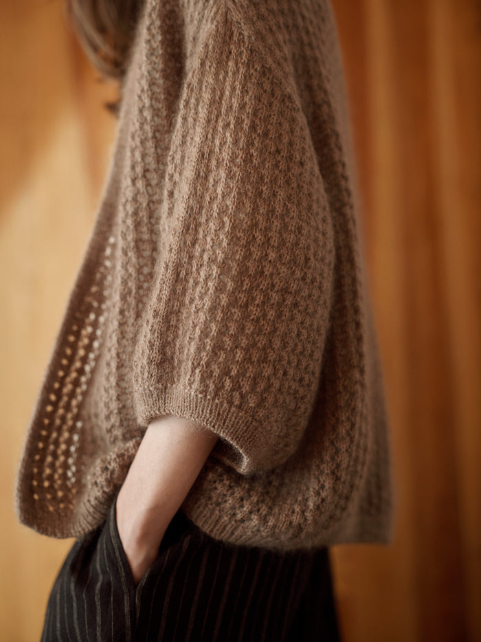 Entwined: Cables, Lace and Knitted Textures