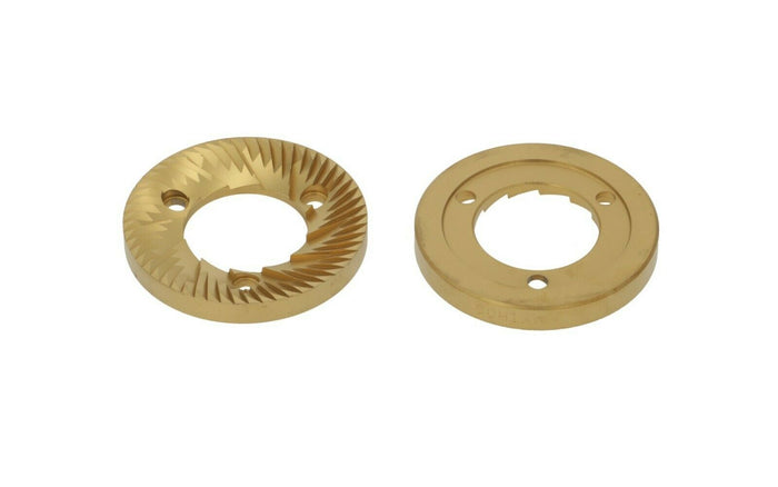 Eureka Simonelli Mythos OEM Flat Titanium Burrs 75mm RH - MACMYTHOSLOWCP - Coffeesection