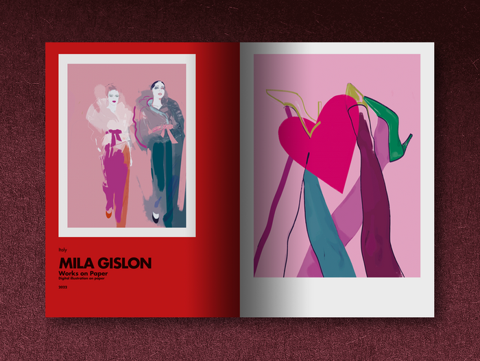 Fida x Halston e-Magazine cover 2