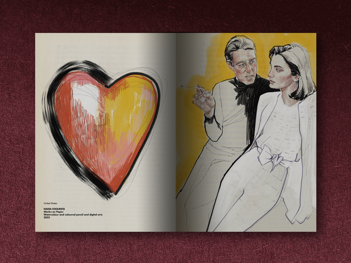 Fida x Halston e-Magazine cover 2