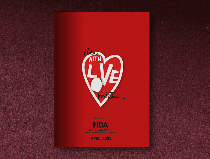Fida x Halston e-Magazine cover 2