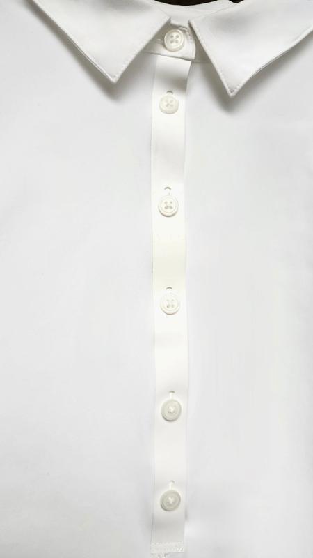 Foray Golf Core L/S Polo (mesh arm) - White