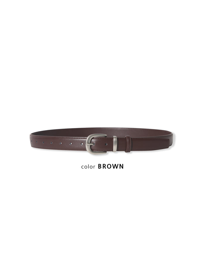 FORMAL LEATHER BELT