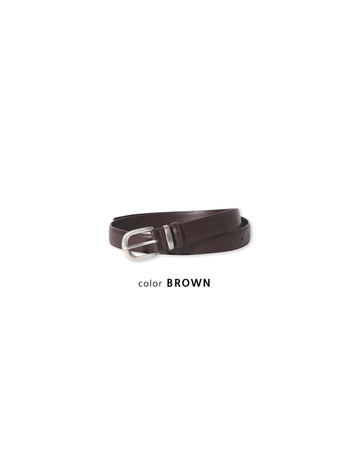FORMAL LEATHER BELT