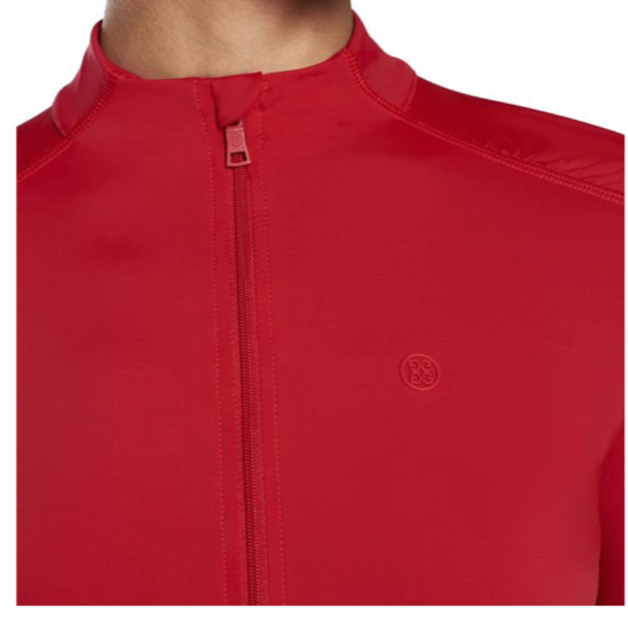 G/FORE Featherweight Full-Zip L/S Top - Red