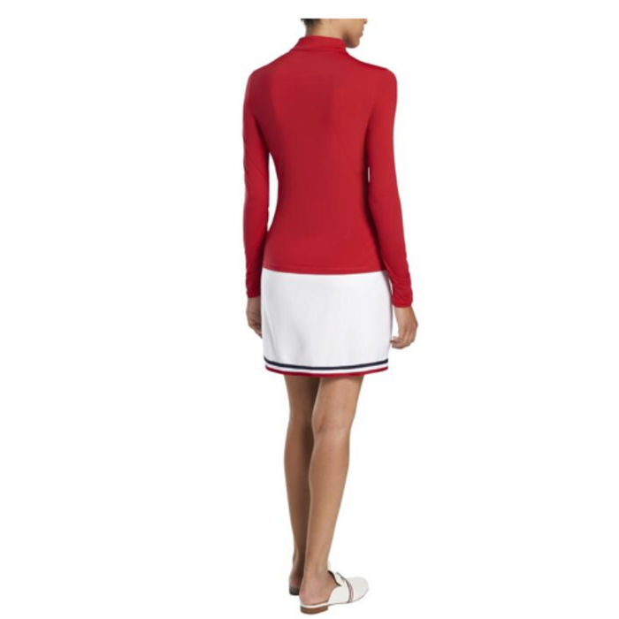 G/FORE Featherweight Full-Zip L/S Top - Red
