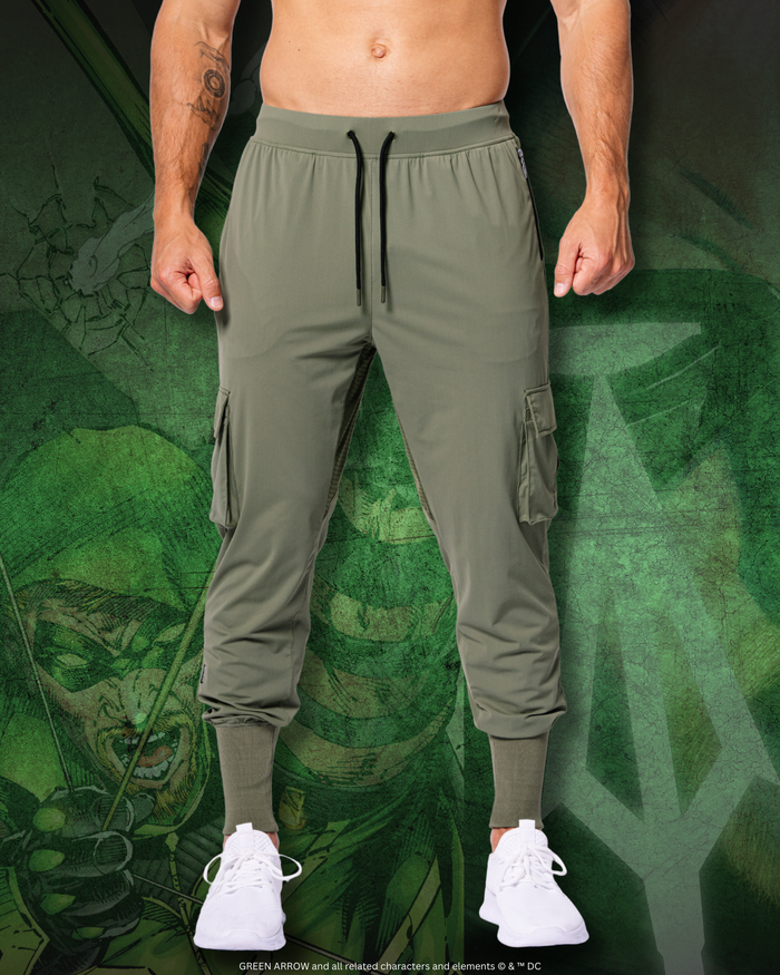 GREEN ARROW™ Light Performance Cargo High RibJoggers