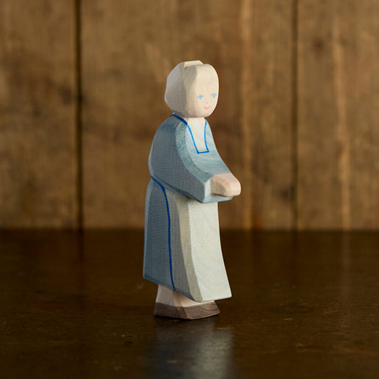 Handcrafted Wooden Grandmother