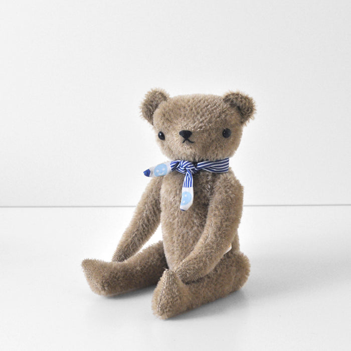 Handmade Classic Mohair Bear - Taupe