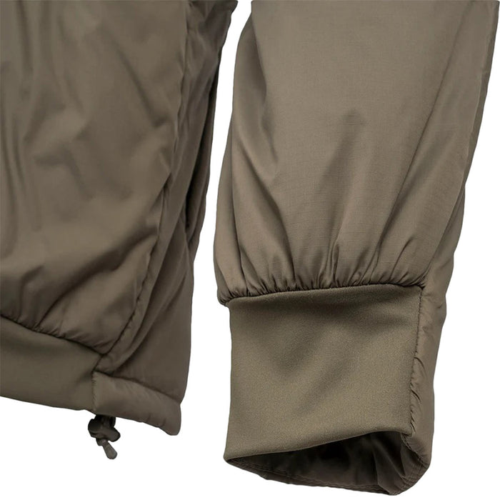 highlander rayder tactical green insulated jacket with elasticated cuffs