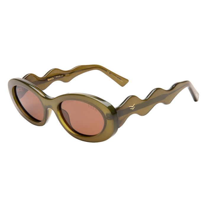 I-SEA MAYA Oval Polarised Sunglasses