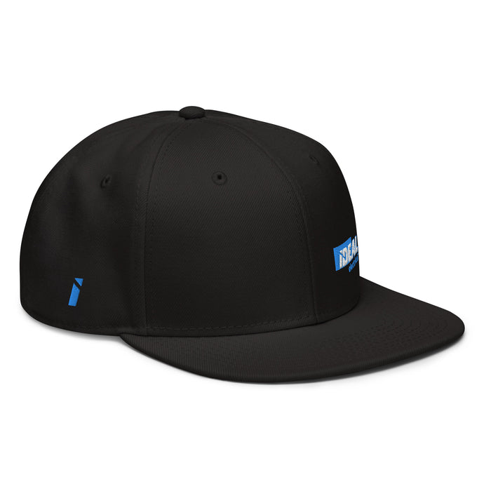 IDEAL Electrical Snapback Hat with Blue Logo