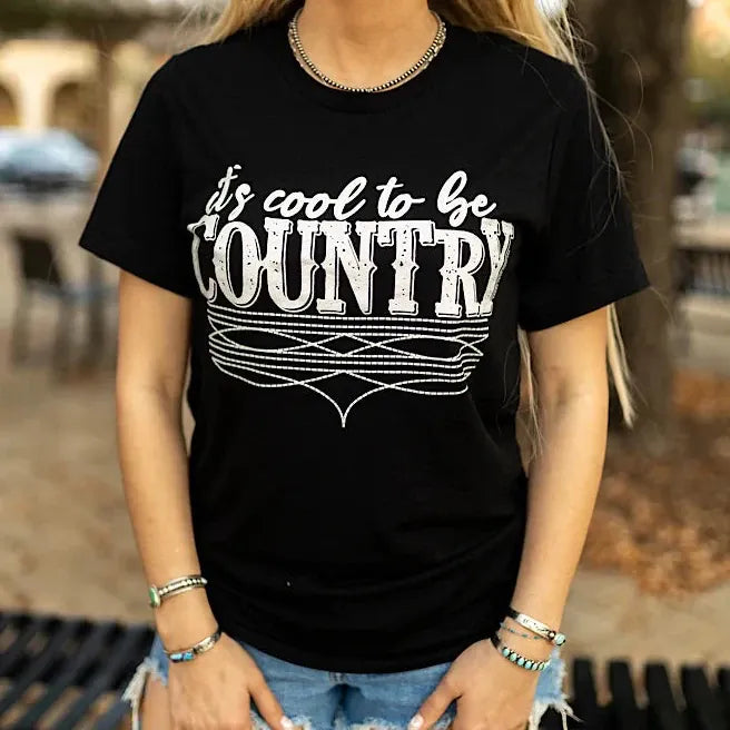 It's cool to be country t-shirt, 75C63D4E-903C