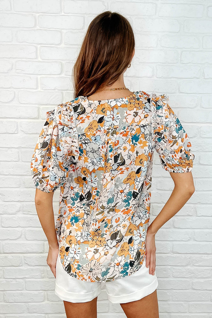 It's Intuitive Floral Blouse
