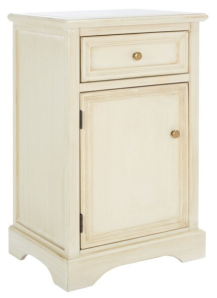 Jarome Storage End Table in Barley with Drawer & Door