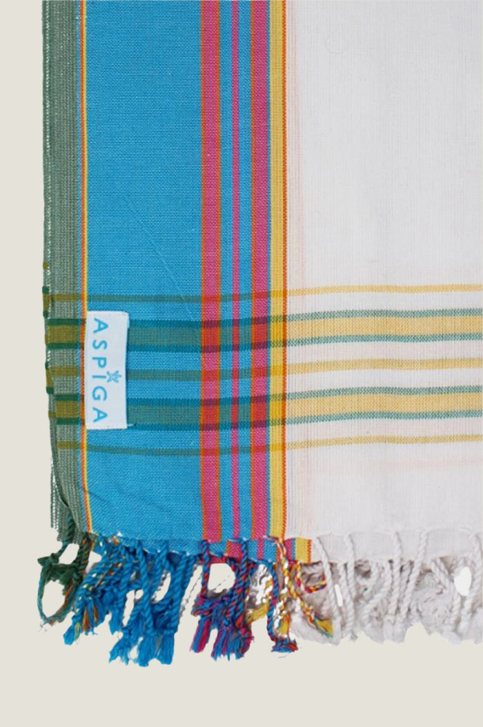 Classic Kikoy | Tika Turquoise - Aspiga