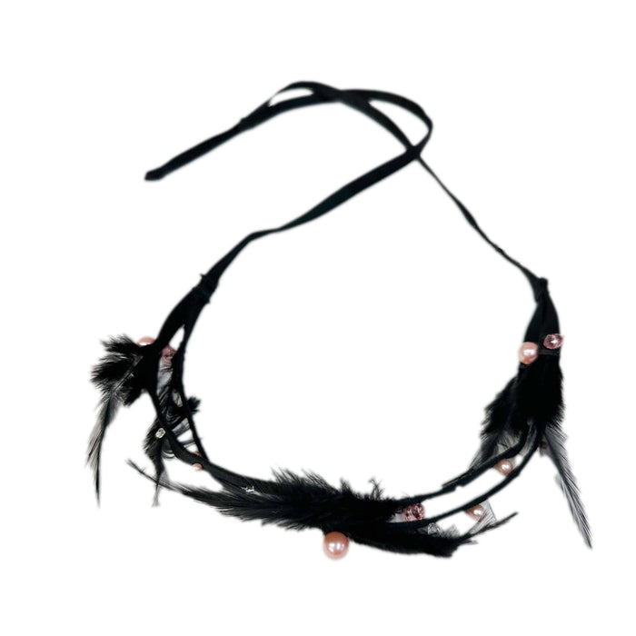 Kylie Feather Hair Sash - Petite Maison Kids