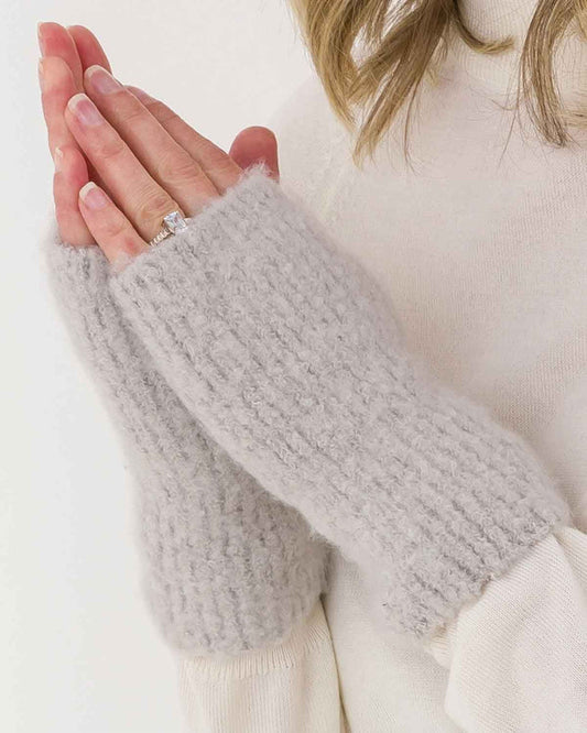 Ladies Knitted Wristwarmers - The Classic Boutique