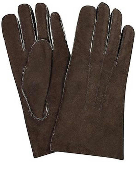 Lambskin Gloves - Brown - The Classic Boutique