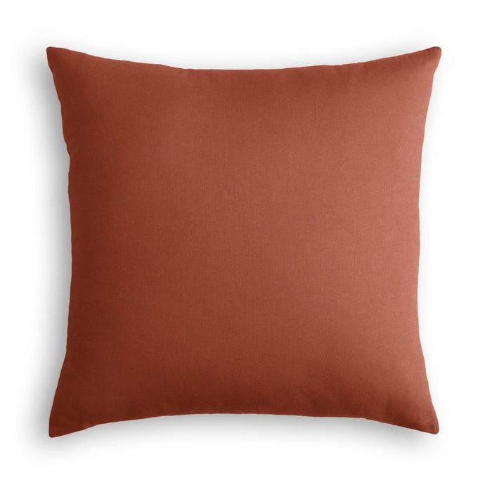 24" x 24" / Dark Red