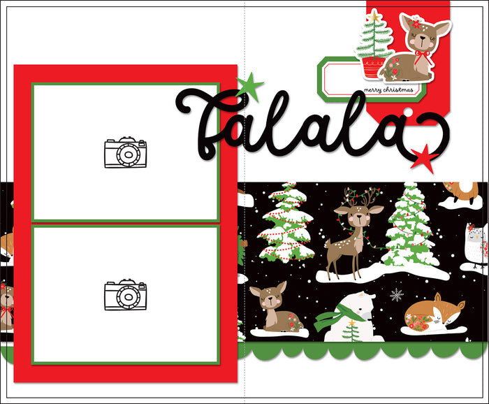 Layle By Mail | Holly Days - Textures 4x4 Stamp Set