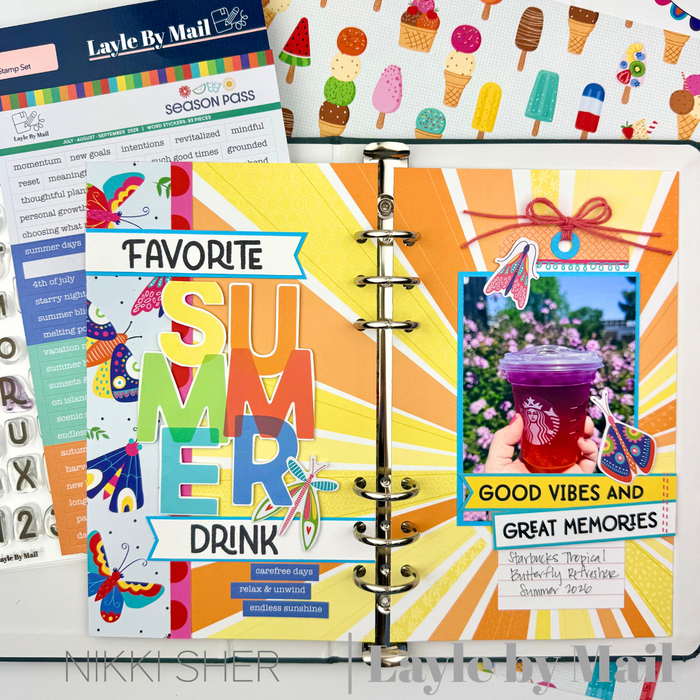 Layle By Mail Season Pass 2.0 | 2026 Summer/Fall - Die Cuts