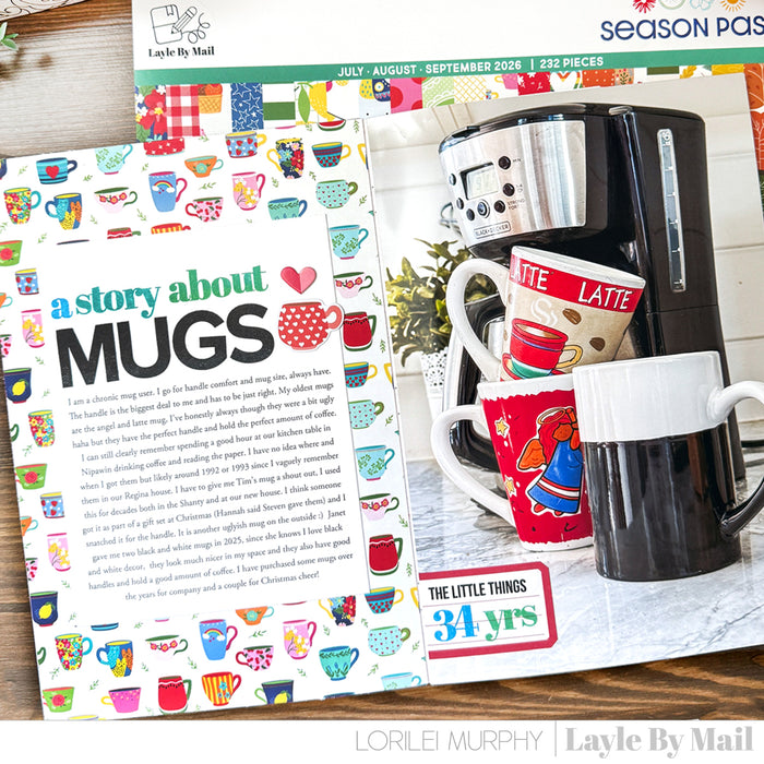 Layle By Mail Season Pass 2.0 | 2026 Summer/Fall - Die Cuts