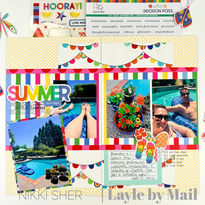 Layle By Mail Season Pass 2.0 | 2026 Summer/Fall - Die Cuts