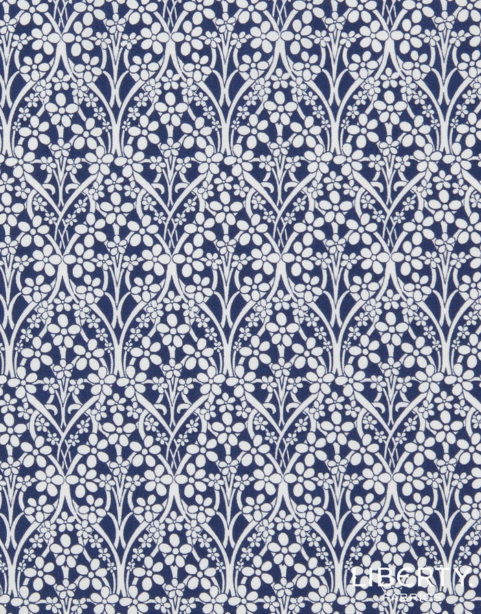 Liberty Fabrics Cotton Poplin, Iona Star A