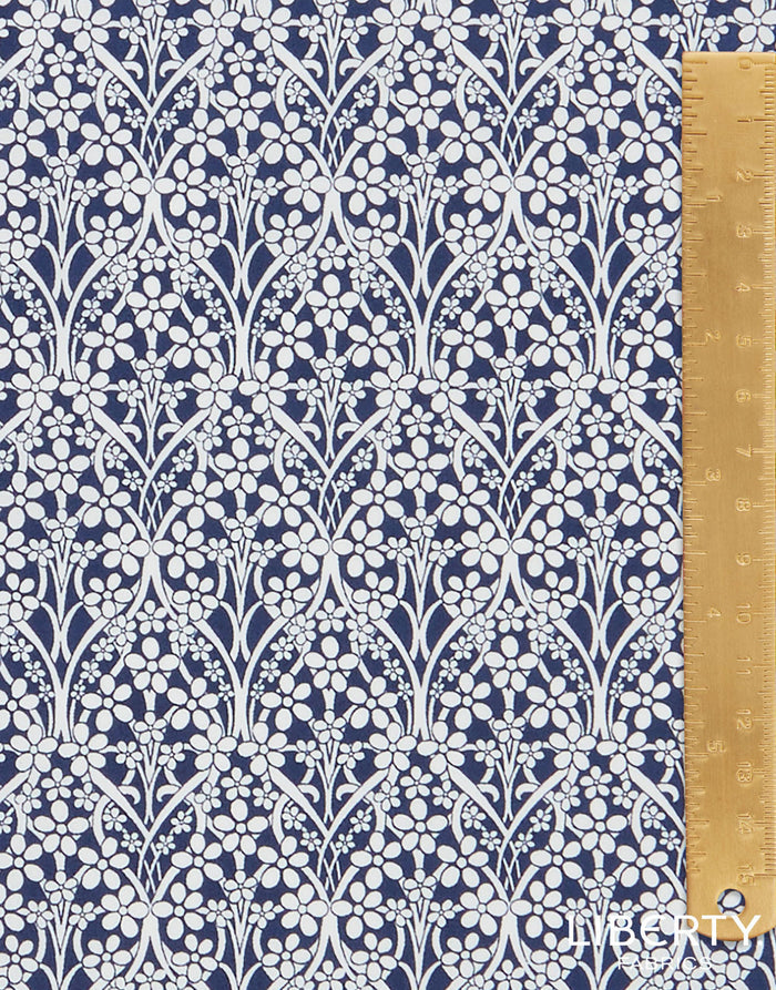 Liberty Fabrics Cotton Poplin, Iona Star A