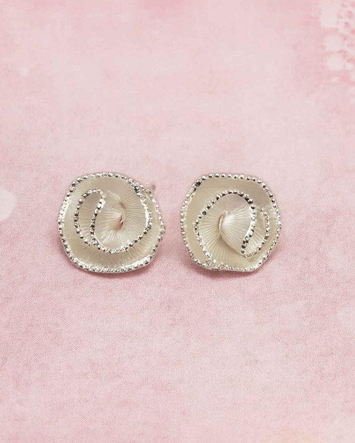 Lilith Clip On Silver Effect Earrings - The Classic Boutique