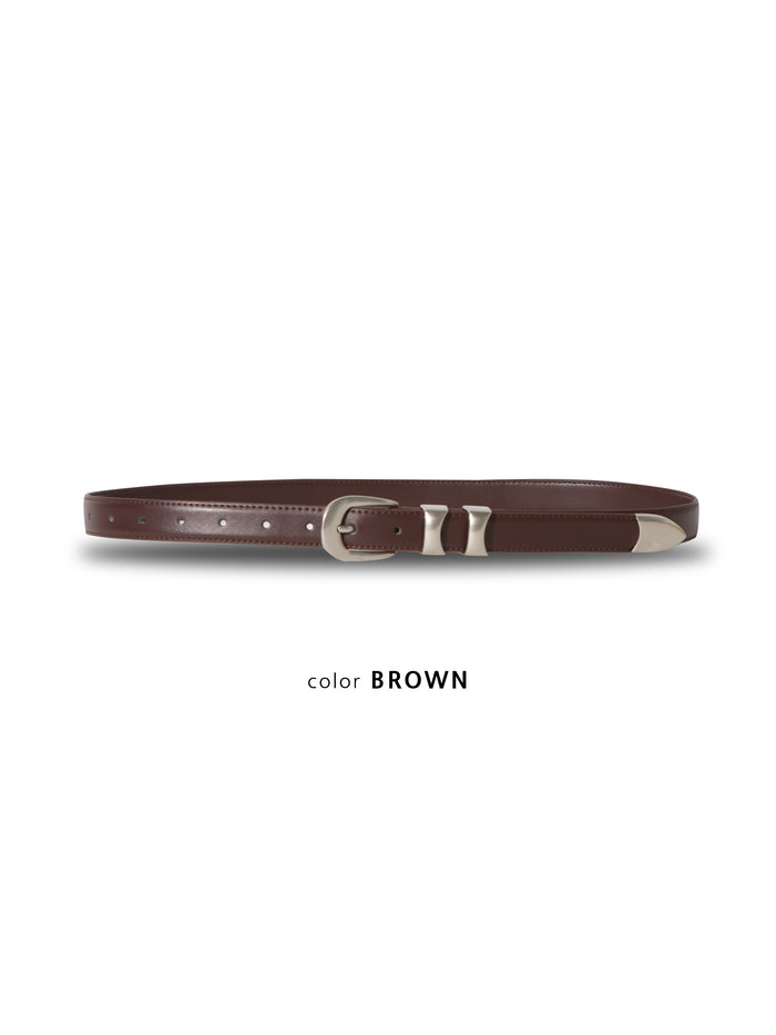 Link Leather Belt