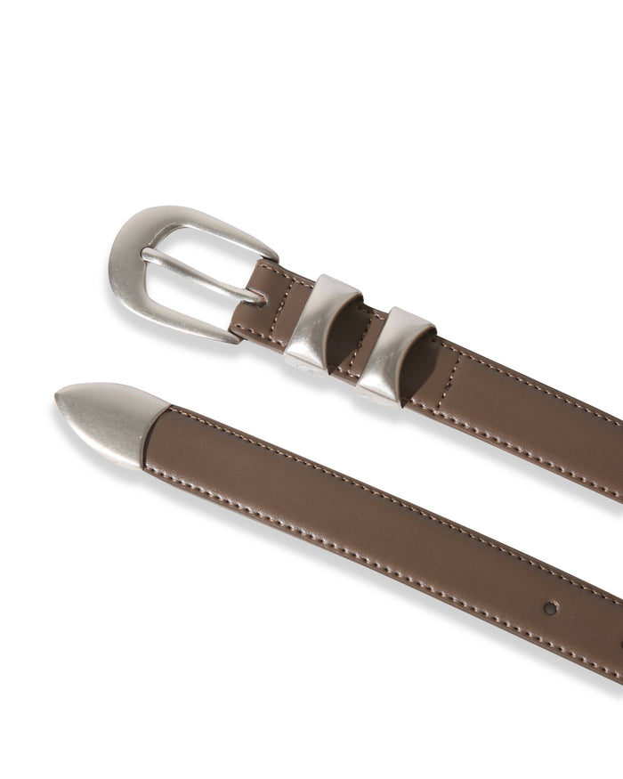 Link Leather Belt
