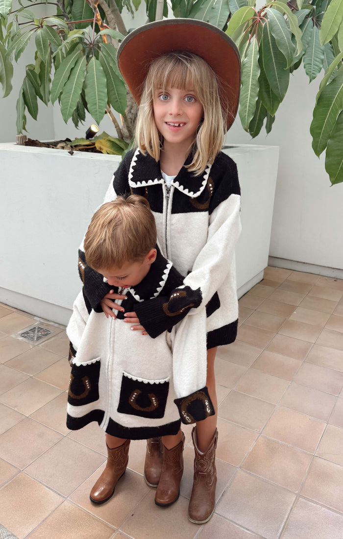 Little Los Almos Sweater ~ Horse Embroidered Knit