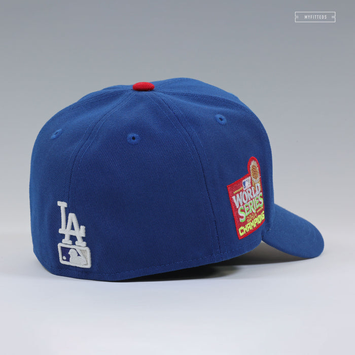 LOS ANGELES DODGERS 2024 WORLD SERIES CHAMPIONS SHOHEI OHTANI NEW ERA FITTED CAP