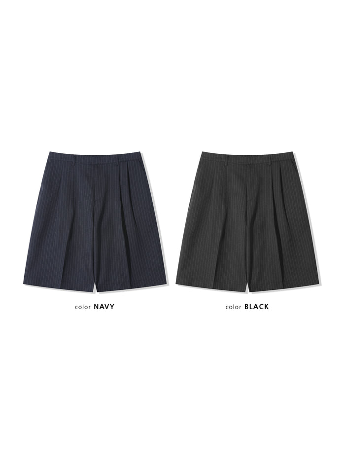 LUEN STRIPE WIDE SHORTS