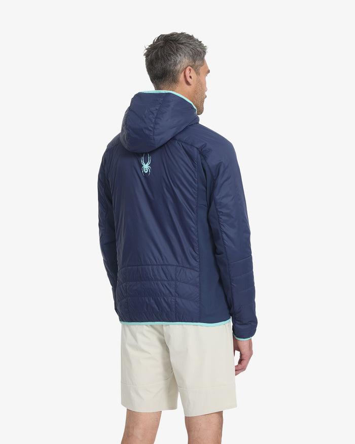 Men's Glissade Hooded Jacket - True Navy