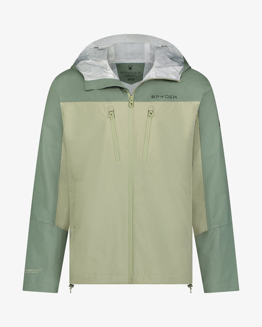 Men's Overcast Rain Jacket - Spruce Green