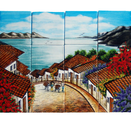 Mexican Style Mural - Calle De Lago