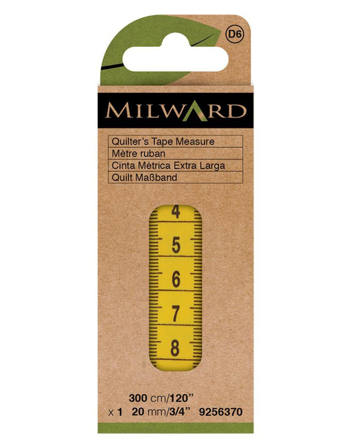 Milward Green Quilter's Extra Long Tape Measure